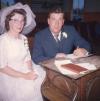 Edna and Gerald wedding day approx 1962